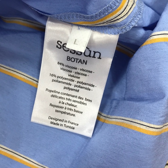 🎁 Sessun Sunsky Striped Botan Shirt - Picture 6 of 8